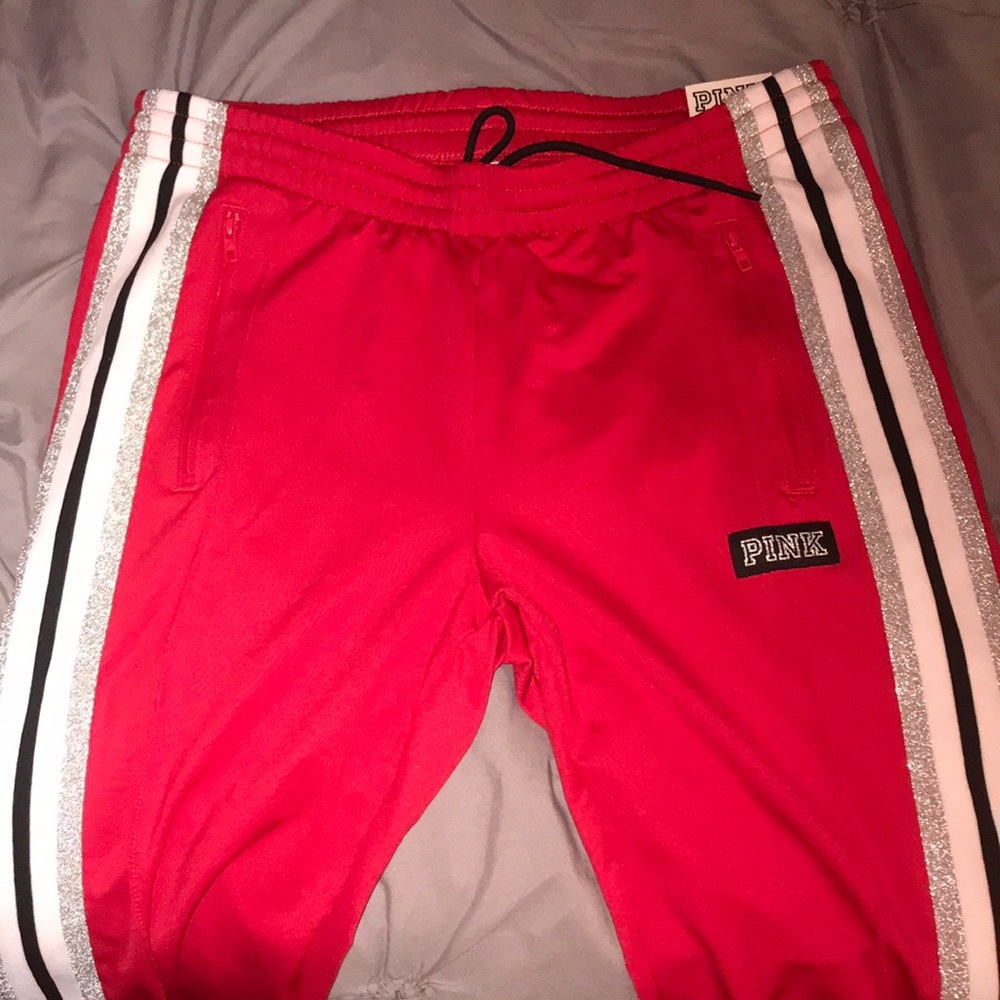 VS Pink Skinny Track Pants